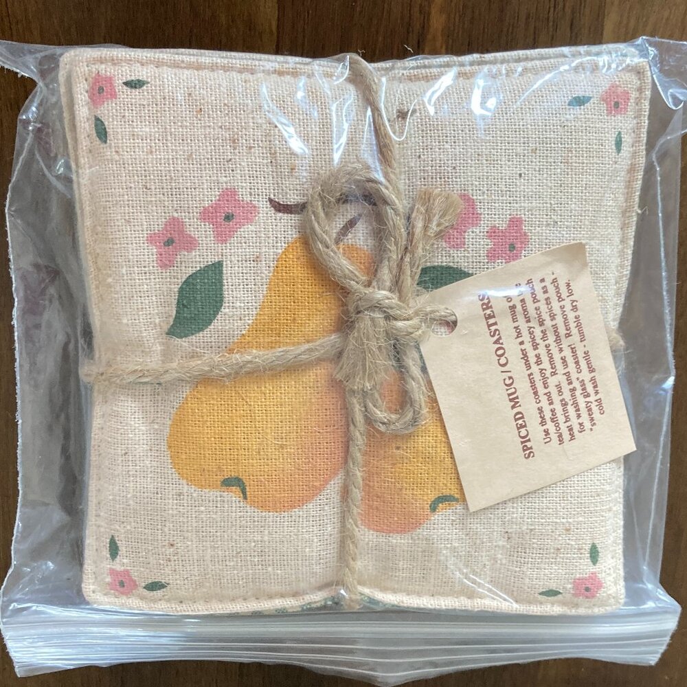 Spiced Mug Scented Mug Coasters NEW